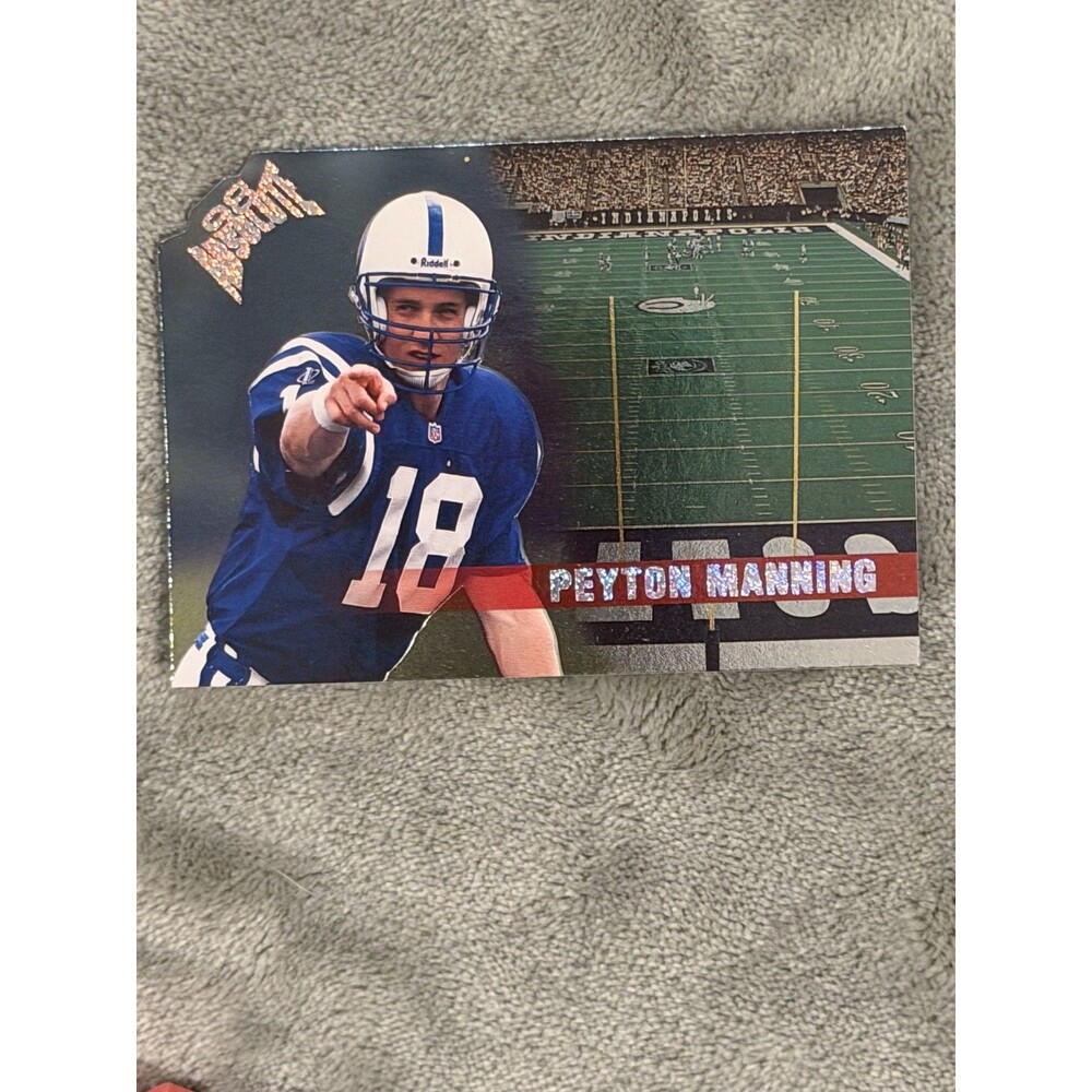 1998 Playoff Absolute Retail - Team Checklists Peyton Manning #12 (RC)